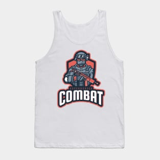 Superheroes Combat - Military Tank Top